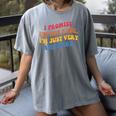 I Promise I'm Not Rude I'm Just Very Awkward Introvert Women's Comfort Colors T-Shirt Gray