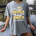 Proud Abuela Class Of 2023 PHD Graduate Doctorate Graduation Women's Comfort Colors T-Shirt Gray