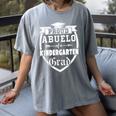 Proud Abuelo Of a Kindergarten Grad Grandpa Graduation Shirt Women's Comfort Colors T-Shirt Gray