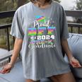 Proud Bff Of PreK School Graduate 2024 Graduation Bff Premium Women's Comfort Colors T-Shirt Gray