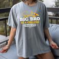 Proud Big Bro Of a College Graduate Graduation Grad Women's Comfort Colors T-Shirt Gray