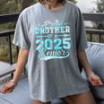 Proud Brother Of a 2025 Senior Graduate Graduation Women's Comfort Colors T-Shirt Gray
