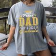 Proud DAD Of a 2026 Graduate Class Senior Graduation Women's Comfort Colors T-Shirt Gray