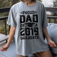 Proud Dad Of A Class 2019 Graduate T Shirt Graduation Women's Comfort Colors T-Shirt Gray