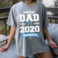 Proud Dad Of A Class Of 2020 Graduate TShirt Graduation Women's Comfort Colors T-Shirt Gray