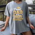 Proud Dad Of a Class Of 2025 Graduate Senior Graduation Women's Comfort Colors T-Shirt Gray