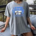 Proud Dad Of Two 2019 Graduates Twin Papa Graduation Women's Comfort Colors T-Shirt Gray