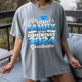 Proud Family Of 5th Grade Graduate 2024 Family Graduation Women's Comfort Colors T-Shirt Gray