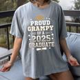 Proud Grampy Of A Class Of 2025 Graduate Senior Graduation Women's Comfort Colors T-Shirt Gray