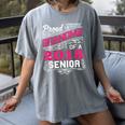 Proud Grandma Of a 2018 Senior Tshirt Graduation Women's Comfort Colors T-Shirt Gray