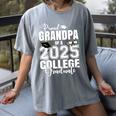 Proud Grandma Of A 2025 College Graduate Graduation Women's Comfort Colors T-Shirt Gray