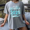 Proud Grandma Of a 2025 Senior Graduate Graduation Premium Women's Comfort Colors T-Shirt Gray