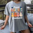 Proud Great Aunt Of a Class Of 2026 Graduate Graduation Women's Comfort Colors T-Shirt Gray
