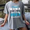 Proud Mama Of 2023 Class Master Graduate Family Graduation Women's Comfort Colors T-Shirt Gray