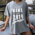 Proud Mama Senior 2019 Mom Graduate Graduation Mommy T Shirt Women's Comfort Colors T-Shirt Gray