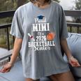 Proud MIMI Of 2026 Basketball Senior Class Graduation Women's Comfort Colors T-Shirt Gray