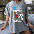 Proud Mom Of 2022 Pre K Graduate Graduation Women's Comfort Colors T-Shirt Gray