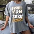 Proud Mom Of a 2026 Senior Volleyball Graduation Women's Comfort Colors T-Shirt Gray
