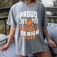 Proud Mom Of Basketball Senior 2026 Graduation Women's Comfort Colors T-Shirt Gray