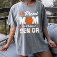 Proud Mom Of a Basketball Senior Class Of 2026 Graduation Women's Comfort Colors T-Shirt Gray