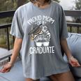 Proud Mom Of A Graduate Graduation Mama Mother Women's Comfort Colors T-Shirt Gray