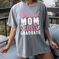 Proud Mom Of The Graduate Senior Class 2019 Graduation Party Women's Comfort Colors T-Shirt Gray