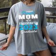 Proud Mom Of Kindergarten Graduate 2023 Graduation Mom Women's Comfort Colors T-Shirt Gray