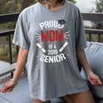 Proud Mom Mother Of a 2019 Graduate TShirt Graduation Women's Comfort Colors T-Shirt Gray