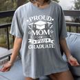 Proud Mom Of PhD Graduate Doctorate Graduation Women's Comfort Colors T-Shirt Gray