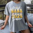 Proud Nana Of A Class Of 2025 Senior Graduation Women's Comfort Colors T-Shirt Gray