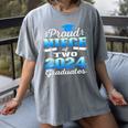 Proud Niece Of Two 2024 Graduate Class 2024 Graduation Women's Comfort Colors T-Shirt Gray
