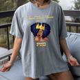 Proud Queen PhD Doctorate Degree Graduation T-Shirt Women's Comfort Colors T-Shirt Gray