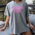 Proud Senior Mom 2018 High School Graduation Shirt Mom Tee Women's Comfort Colors T-Shirt Gray