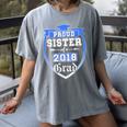 Proud Sister Of a 2018 Grad Graduation Family Women's Comfort Colors T-Shirt Gray