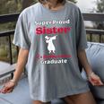 Proud Sister Of 2018 Graduate Dabbing Graduation Women's Comfort Colors T-Shirt Gray