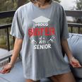 Proud Sister Of a 2019 Senior Graduation Family Women's Comfort Colors T-Shirt Gray