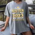 Proud Sister Of 5th Grade Graduate 2023 Family Graduation Women's Comfort Colors T-Shirt Gray