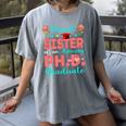 Proud Sister Of An Amazing PhD Graduate Family Graduation Women's Comfort Colors T-Shirt Gray