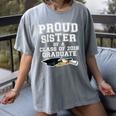 Proud Sister Of A Grad Class Of 2018 Graduation Apparel Women's Comfort Colors T-Shirt Gray