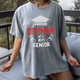 Proud Stepmom Of a 2019 Senior Graduation Family Women's Comfort Colors T-Shirt Gray