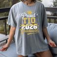 Proud TIO Of a Class Of 2026 Graduate Senior Graduation Women's Comfort Colors T-Shirt Gray