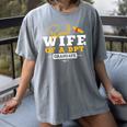 Proud Wife Of a DPT Graduate Graduation Grad Women's Comfort Colors T-Shirt Gray