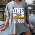 Psychology Graduation Shirt Hotter By One Degree University Women's Comfort Colors T-Shirt Gray