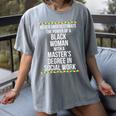 Queen MSW Social Work Masters Graduation Women's Comfort Colors T-Shirt Gray