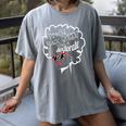 Queen PhD Doctorate Degree Graduation PsyD EdD Women's Comfort Colors T-Shirt Gray