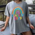 Rainbow Senior 2029 Shirt Class Of 2029 Cute Graduation Women's Comfort Colors T-Shirt Gray