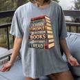 Reading Book Women's Comfort Colors T-Shirt Gray