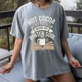 Reading All Winter Cozy Book Lover And Literary Escape Women's Comfort Colors T-Shirt Gray Reading All Winter Cozy Book Lover And Literary Escape Women's Comfort Colors T-Shirt Gray