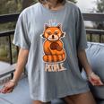 Red Panda Introvert For Red Pandas Fan Women's Comfort Colors T-Shirt Gray