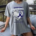 Remembrance Loving Memory Shirts Mom Colon Cancer Awareness Women's Comfort Colors T-Shirt Gray